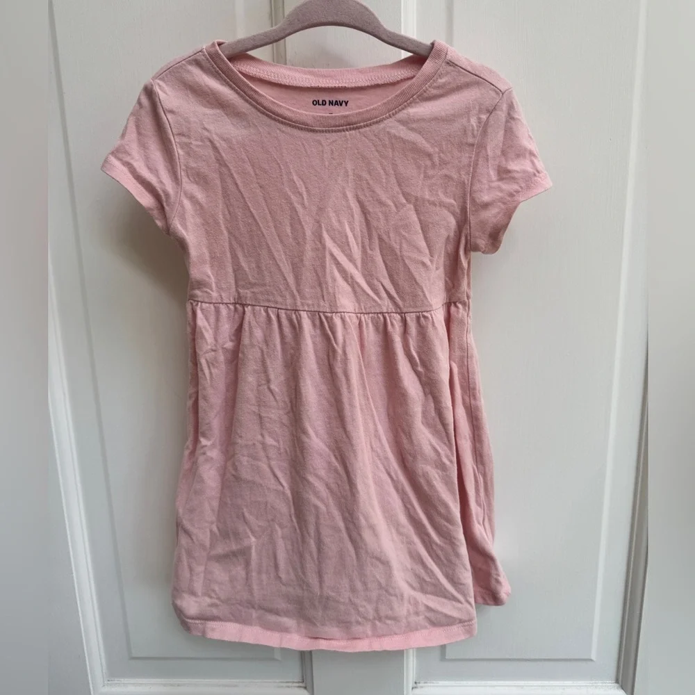 Old Navy 2T Girls Pink Short Sleeve Summer Dress